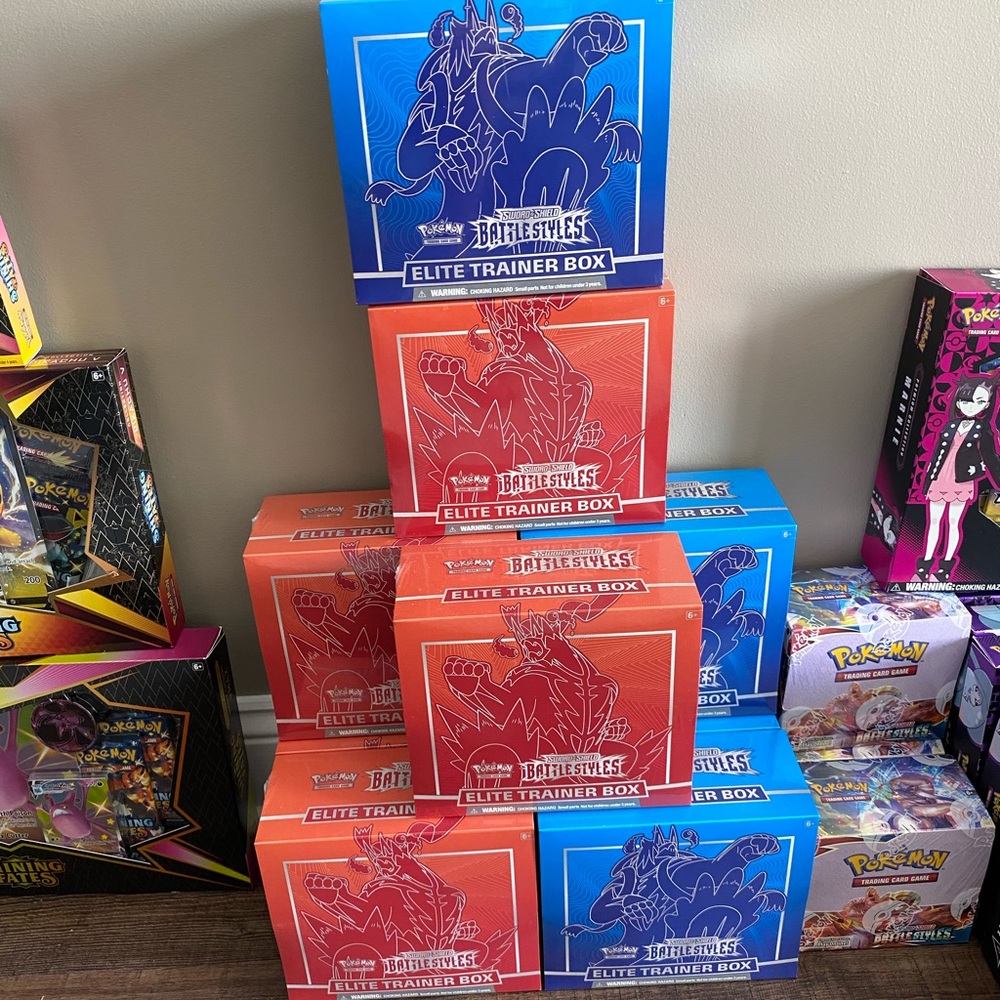New Pokémon TCG Sword & Shield Battle Styles ETB